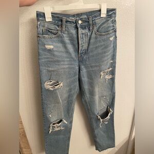 Old Navy Jeans - Ripped - Straight - Extra High Rise